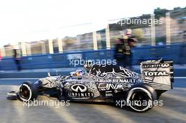 Daniel Ricciardo (AUS) Red Bull Racing RB11. 01.02.2015. Formula One Testing, Day One, Jerez, Spain.