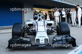 The Williams FW37 is unveiled. 01.02.2015. Formula One Testing, Day One, Jerez, Spain.