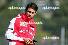 Esteban Gutierrez (MEX) Ferrari Test and Reserve Driver. 01.02.2015. Formula One Testing, Day One, Jerez, Spain.