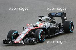 Fernando Alonso (ESP) McLaren MP4-30. 03.02.2015. Formula One Testing, Day Three, Jerez, Spain.