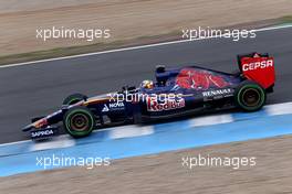 Carlos Sainz (ESP), Scuderia Toro Rosso  03.02.2015. Formula One Testing, Day Three, Jerez, Spain.