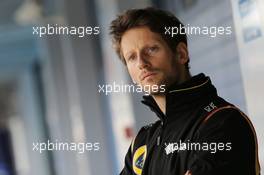 Romain Grosjean (FRA) Lotus F1 Team. 03.02.2015. Formula One Testing, Day Three, Jerez, Spain.