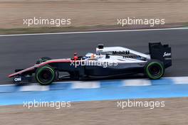 Fernando Alonso (ESP), McLaren Honda  03.02.2015. Formula One Testing, Day Three, Jerez, Spain.