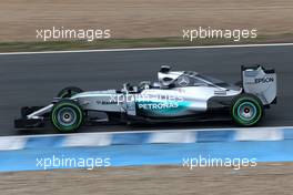 Nico Rosberg (GER), Mercedes AMG F1 Team  03.02.2015. Formula One Testing, Day Three, Jerez, Spain.