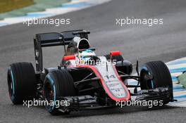 Fernando Alonso (ESP) McLaren MP4-30. 03.02.2015. Formula One Testing, Day Three, Jerez, Spain.