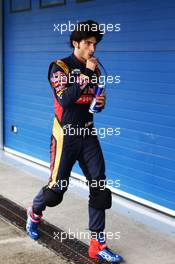 Carlos Sainz Jr (ESP) Scuderia Toro Rosso. 03.02.2015. Formula One Testing, Day Three, Jerez, Spain.