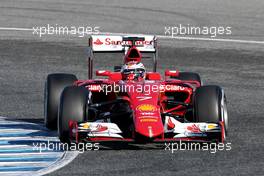 Kimi Raikkonen (FIN), Scuderia Ferrari  04.02.2015. Formula One Testing, Day Four, Jerez, Spain.
