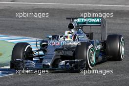 Lewis Hamilton (GBR), Mercedes AMG F1 Team  04.02.2015. Formula One Testing, Day Four, Jerez, Spain.