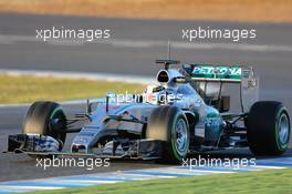 Lewis Hamilton (GBR) Mercedes AMG F1 W06. 04.02.2015. Formula One Testing, Day Four, Jerez, Spain.