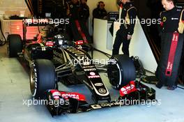 Romain Grosjean (FRA) Lotus F1 E23. 04.02.2015. Formula One Testing, Day Four, Jerez, Spain.