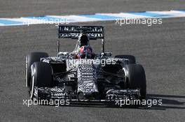 Daniil Kvyat (RUS) Red Bull Racing RB11. 04.02.2015. Formula One Testing, Day Four, Jerez, Spain.