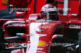 Kimi Raikkonen (FIN) Ferrari SF15-T. 04.02.2015. Formula One Testing, Day Four, Jerez, Spain.