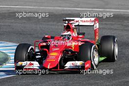 Kimi Raikkonen (FIN), Scuderia Ferrari  04.02.2015. Formula One Testing, Day Four, Jerez, Spain.