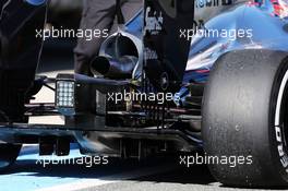 McLaren MP4-30 rear diffuser detail. 04.02.2015. Formula One Testing, Day Four, Jerez, Spain.