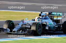 Lewis Hamilton (GBR) Mercedes AMG F1 W06. 04.02.2015. Formula One Testing, Day Four, Jerez, Spain.