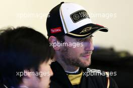Romain Grosjean (FRA) Lotus F1 Team. 04.02.2015. Formula One Testing, Day Four, Jerez, Spain.
