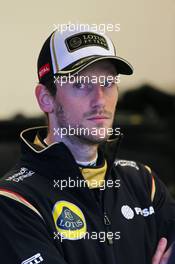 Romain Grosjean (FRA) Lotus F1 Team. 04.02.2015. Formula One Testing, Day Four, Jerez, Spain.