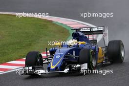 Marcus Ericsson (SWE), Sauber F1 Team  25.09.2015. Formula 1 World Championship, Rd 14, Japanese Grand Prix, Suzuka, Japan, Practice Day.