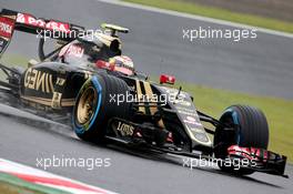 Pastor Maldonado (VEN), Lotus F1 Team  25.09.2015. Formula 1 World Championship, Rd 14, Japanese Grand Prix, Suzuka, Japan, Practice Day.