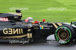 Romain Grosjean (FRA) Lotus F1 E23. 25.09.2015. Formula 1 World Championship, Rd 14, Japanese Grand Prix, Suzuka, Japan, Practice Day.