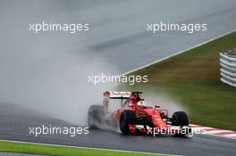 Sebastian Vettel (GER) Ferrari SF15-T. 25.09.2015. Formula 1 World Championship, Rd 14, Japanese Grand Prix, Suzuka, Japan, Practice Day.