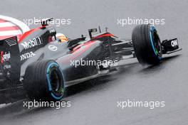 Fernando Alonso (ESP), McLaren Honda  25.09.2015. Formula 1 World Championship, Rd 14, Japanese Grand Prix, Suzuka, Japan, Practice Day.