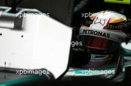 Lewis Hamilton (GBR) Mercedes AMG F1 W06. 25.09.2015. Formula 1 World Championship, Rd 14, Japanese Grand Prix, Suzuka, Japan, Practice Day.