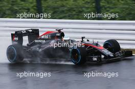 Fernando Alonso (ESP) McLaren MP4-30. 25.09.2015. Formula 1 World Championship, Rd 14, Japanese Grand Prix, Suzuka, Japan, Practice Day.