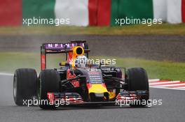 Daniel Ricciardo (AUS) Red Bull Racing RB11. 25.09.2015. Formula 1 World Championship, Rd 14, Japanese Grand Prix, Suzuka, Japan, Practice Day.