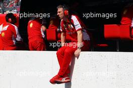 James Allison (GBR) Ferrari Chassis Technical Director. 27.09.2015. Formula 1 World Championship, Rd 14, Japanese Grand Prix, Suzuka, Japan, Race Day.