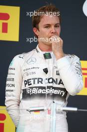 2nd place Nico Rosberg (GER) Mercedes AMG F1 W06. 27.09.2015. Formula 1 World Championship, Rd 14, Japanese Grand Prix, Suzuka, Japan, Race Day.