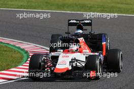 Will Stevens (GBR) Manor Marussia F1 Team. 27.09.2015. Formula 1 World Championship, Rd 14, Japanese Grand Prix, Suzuka, Japan, Race Day.