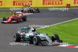 Nico Rosberg (GER) Mercedes AMG F1 W06. 27.09.2015. Formula 1 World Championship, Rd 14, Japanese Grand Prix, Suzuka, Japan, Race Day.