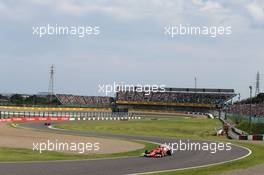Kimi Raikkonen (FIN) Ferrari SF15-T. 27.09.2015. Formula 1 World Championship, Rd 14, Japanese Grand Prix, Suzuka, Japan, Race Day.