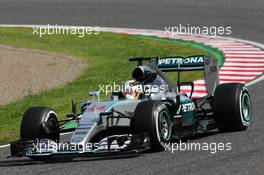 Lewis Hamilton (GBR) Mercedes AMG F1 W06. 27.09.2015. Formula 1 World Championship, Rd 14, Japanese Grand Prix, Suzuka, Japan, Race Day.