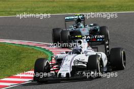 Valtteri Bottas (FIN) Williams FW37. 27.09.2015. Formula 1 World Championship, Rd 14, Japanese Grand Prix, Suzuka, Japan, Race Day.