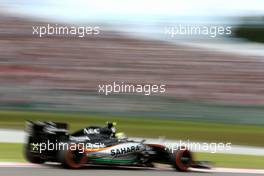 Sergio Perez (MEX), Sahara Force India  26.09.2015. Formula 1 World Championship, Rd 14, Japanese Grand Prix, Suzuka, Japan, Qualifying Day.