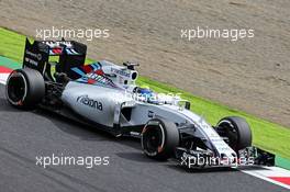 Felipe Massa (BRA) Williams FW37. 26.09.2015. Formula 1 World Championship, Rd 14, Japanese Grand Prix, Suzuka, Japan, Qualifying Day.