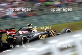 Pastor Maldonado (VEN), Lotus F1 Team  26.09.2015. Formula 1 World Championship, Rd 14, Japanese Grand Prix, Suzuka, Japan, Qualifying Day.