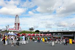 The fans merchandise area. 26.09.2015. Formula 1 World Championship, Rd 14, Japanese Grand Prix, Suzuka, Japan, Qualifying Day.