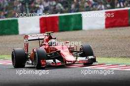 Kimi Raikkonen (FIN) Ferrari SF15-T. 26.09.2015. Formula 1 World Championship, Rd 14, Japanese Grand Prix, Suzuka, Japan, Qualifying Day.