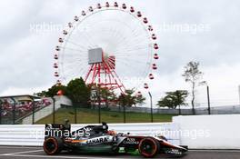 Nico Hulkenberg (GER) Sahara Force India F1 VJM08. 26.09.2015. Formula 1 World Championship, Rd 14, Japanese Grand Prix, Suzuka, Japan, Qualifying Day.