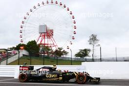 Pastor Maldonado (VEN) Lotus F1 E23. 26.09.2015. Formula 1 World Championship, Rd 14, Japanese Grand Prix, Suzuka, Japan, Qualifying Day.