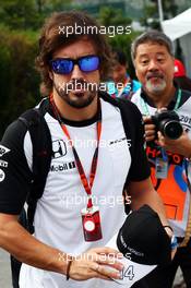Fernando Alonso (ESP) McLaren. 26.09.2015. Formula 1 World Championship, Rd 14, Japanese Grand Prix, Suzuka, Japan, Qualifying Day.
