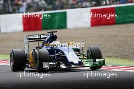 Marcus Ericsson (SWE) Sauber C34. 26.09.2015. Formula 1 World Championship, Rd 14, Japanese Grand Prix, Suzuka, Japan, Qualifying Day.