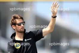 Romain Grosjean (FRA), Lotus F1 Team  27.09.2015. Formula 1 World Championship, Rd 14, Japanese Grand Prix, Suzuka, Japan, Race Day.
