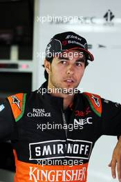 Sergio Perez (MEX) Sahara Force India F1. 24.09.2015. Formula 1 World Championship, Rd 14, Japanese Grand Prix, Suzuka, Japan, Preparation Day.