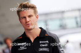 Nico Hulkenberg (GER) Sahara Force India F1. 24.09.2015. Formula 1 World Championship, Rd 14, Japanese Grand Prix, Suzuka, Japan, Preparation Day.