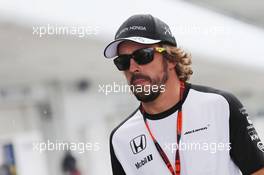 Fernando Alonso (ESP) McLaren. 24.09.2015. Formula 1 World Championship, Rd 14, Japanese Grand Prix, Suzuka, Japan, Preparation Day.