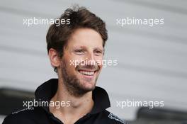 Romain Grosjean (FRA) Lotus F1 Team. 24.09.2015. Formula 1 World Championship, Rd 14, Japanese Grand Prix, Suzuka, Japan, Preparation Day.